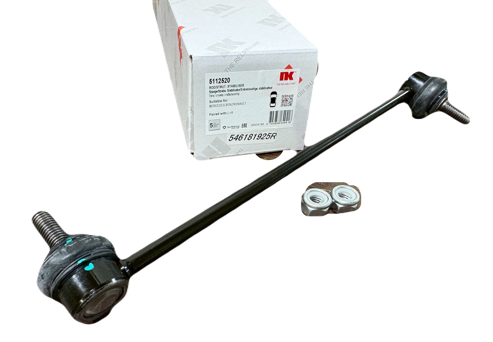 フロントスタビリンクロッド 片側 546181925R RENAULT ルノー カングー