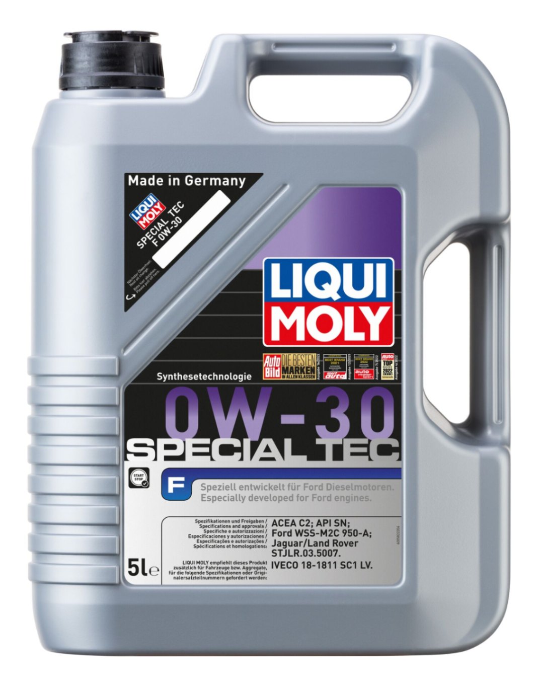 LIQUI MOLY リキモリ スペシャルテックF 0W-30 8903 5リットル入り 