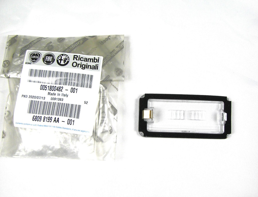 純正 ライセンスランプカバー 51800482 FIAT フィアット 500