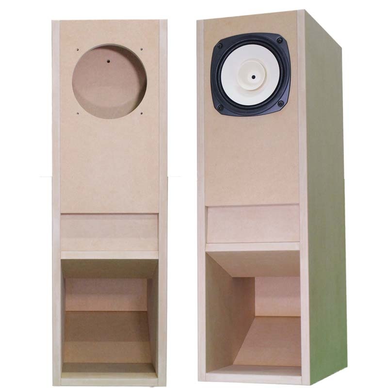 バックロードホーン型エンクロージャー BW206NV2（組立品