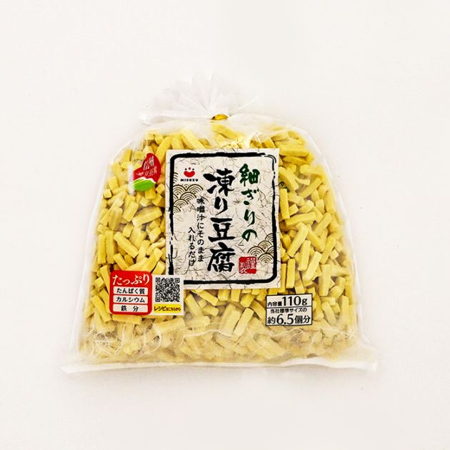 細ぎりの凍り豆腐