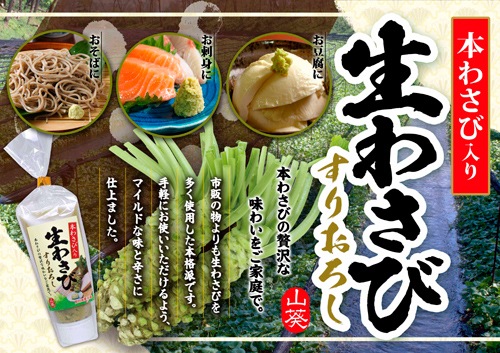 本山葵入り生わさびすりおろし 信州長野のお土産｜ すべての商品｜信州