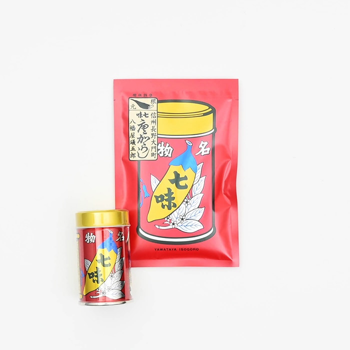 八幡屋礒五郎七味唐辛子1缶＋1袋