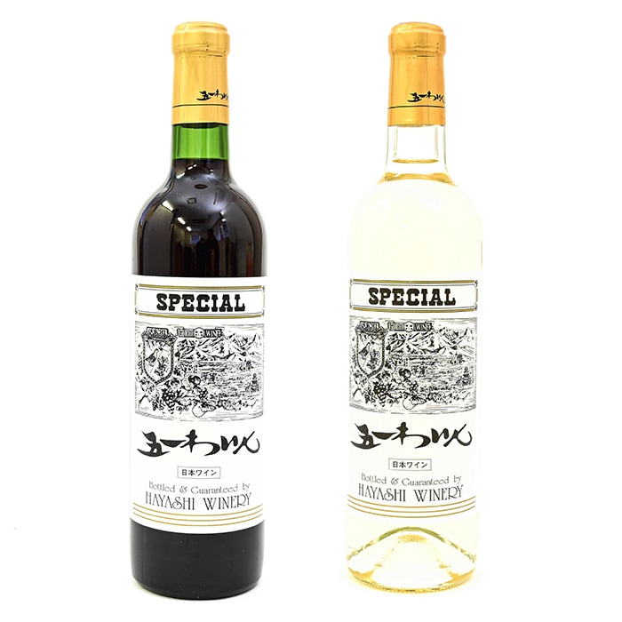 五一わいんスペシャル（赤と白／各1本）720ml（ワイン）（送料込）