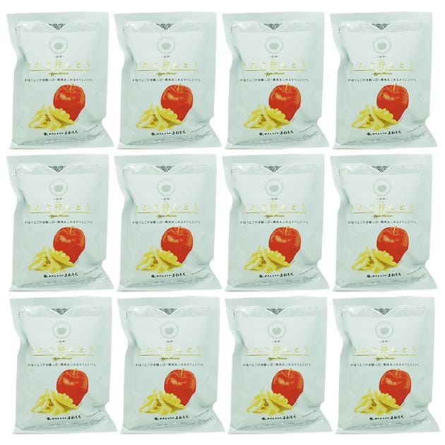 りんご狩んとう×12袋（送料込） （信州長野県のお土産 お菓子 お取り寄せ スイーツ ギフト）