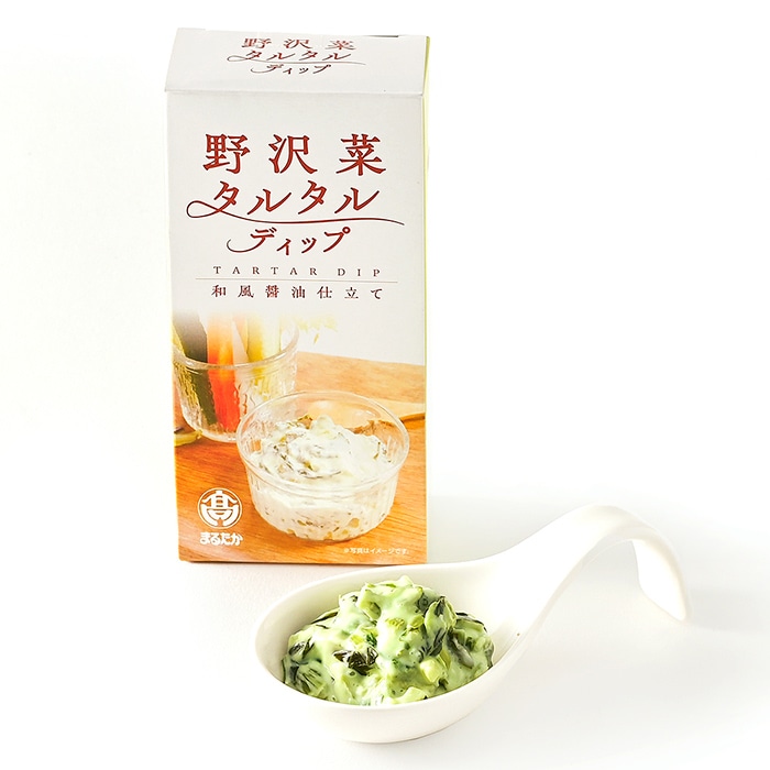 野沢菜タルタルディップ