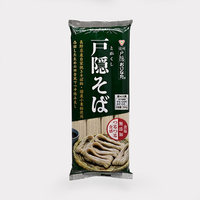 信州戸隠 おびなた 戸隠そば 340g