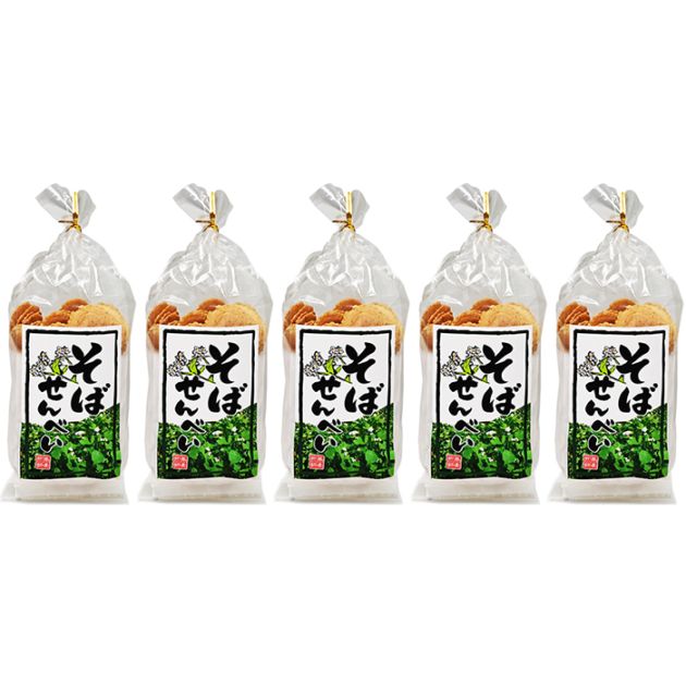 そばせんべい×5袋（送料込）