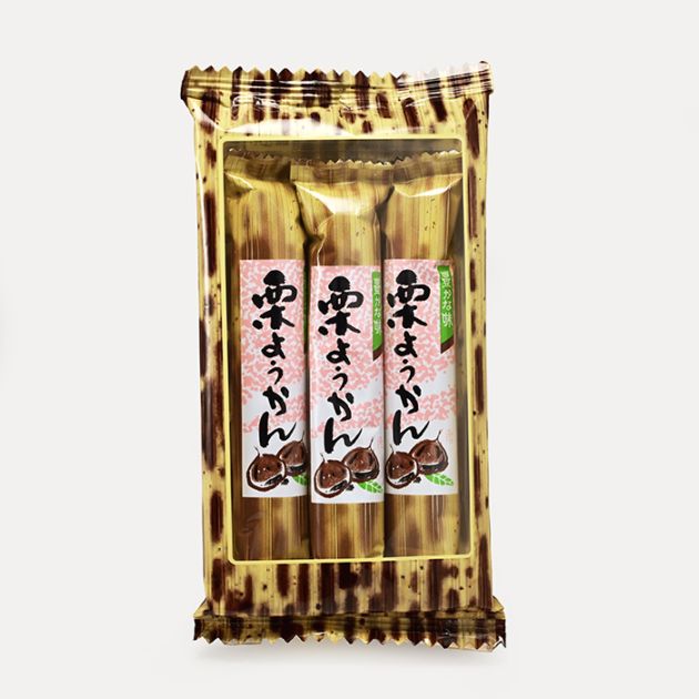 豊かな味 栗ようかんスティック3本入（信州長野県のお土産 お菓子 お取り寄せ スイーツ ギフト）