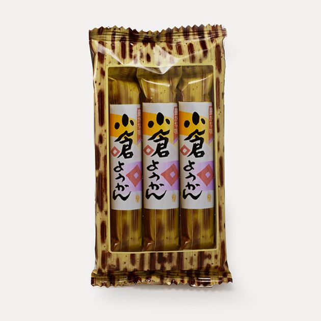 豊かな味 小倉ようかんスティック3本入（信州長野県のお土産 お菓子 お取り寄せ スイーツ ギフト）
