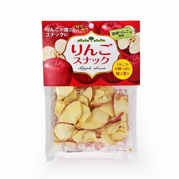 りんごが皮ごとサクサクスナックに 国産りんご使用りんごスナック（信州長野県のお土産 お菓子 お取り寄せ スイーツ ギフト）
