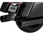 VANCE��HINES�� OVERSIZED 450�ޥե顼 TITAN���֥�å����֥�å� 1801-1061