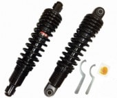DRAG SPECIALTIES���أ̡�PREMIUM RIDE-HEIGHT �إӡ��ǥ塼�ƥ������ֹ�Ĵ�ꥢ�����ڥ󥷥�󡦥֥�å� 1310-1664��1310-1840��1310-1842
