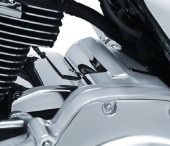 Kuryakyn��PRECISION �ȥ�󥹥ߥå���� �ȥåץ��С���M8 ��������6415���֥�å�6445