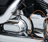 Kuryakyn��PRECISION ������饤�󥫥С���M8 �֥�å�6461