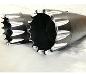 RC Components��4.5����� Excalibur Eclipse ����åץ���ޥե顼 �֥�å�/�֥�å� RCX116B-25E