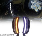 B.E.R CUSTOM PARTSFXLRST/ FXRSTե󥰥٥ ǥ奢LED饤 BER-2001