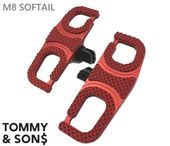 TOMMY��SONS��M8���եƥ��롦MUGGER���꡼�� �ɥ饤�С� �ߥ˥ե����ܡ��� RED TS-CNC-174R