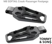 TOMMY��SONS��M8���եƥ��롦CROOK���꡼�� �ѥå��󥸥㡼�եåȥڥ� BLACK TS-CNC-167