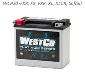 WESTCO��FXR��FX��FXR��XL��XLCR��Softail���ץ���ʥॷ�꡼�� AGM�Хåƥ꡼ WCP20