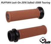 ODI��RUFFIAN LOCK-ON ����å� TBW �֥�å�/�����С� V30HTWGR-B��0630-3408