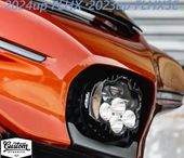 CUSTOM DYNAMICS��2024FLHX��2023FLHXSE��Shark Demon 2�ѥե����ޥ�LED�إåɥ饤�� SD2-23BAT-W