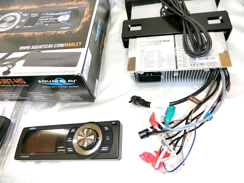 AQUATIC AV��SiriusXM Bluetooth �����ǥ��� AQ-MP-5UBT-HS