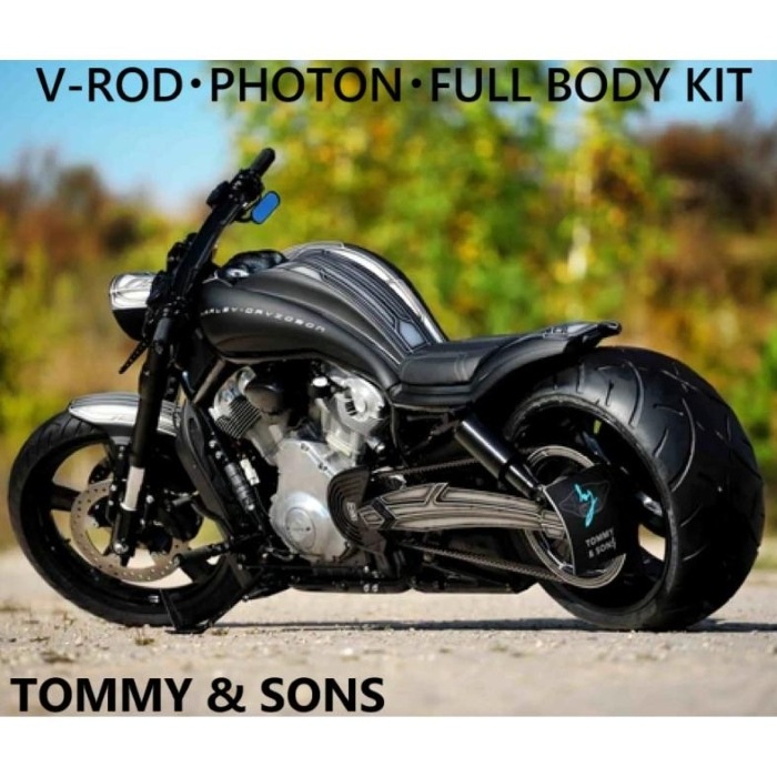 TOMMY & SONS��V-ROD��PHOTON �ե�ܥǥ����å� ��Ω�ե������� TS-HD-UNI-303s-2