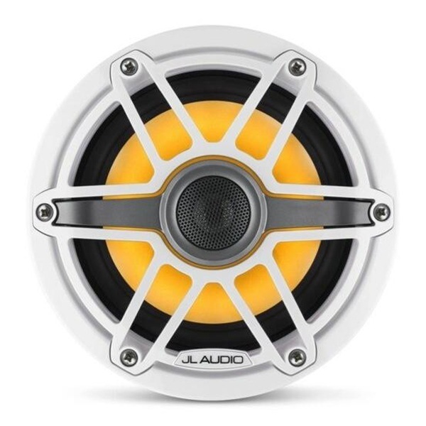 JL Audio��6.5����� �ޥ�󥹥ԡ����� �ۥ磻�ȥ��ݡ��ĥ���� RGB �饤�ƥ��󥰡�M6-650X-S-GWGW-I