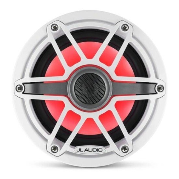 JL Audio��6.5����� �ޥ�󥹥ԡ����� �ۥ磻�ȥ��ݡ��ĥ���� RGB �饤�ƥ��󥰡�M6-650X-S-GWGW-I