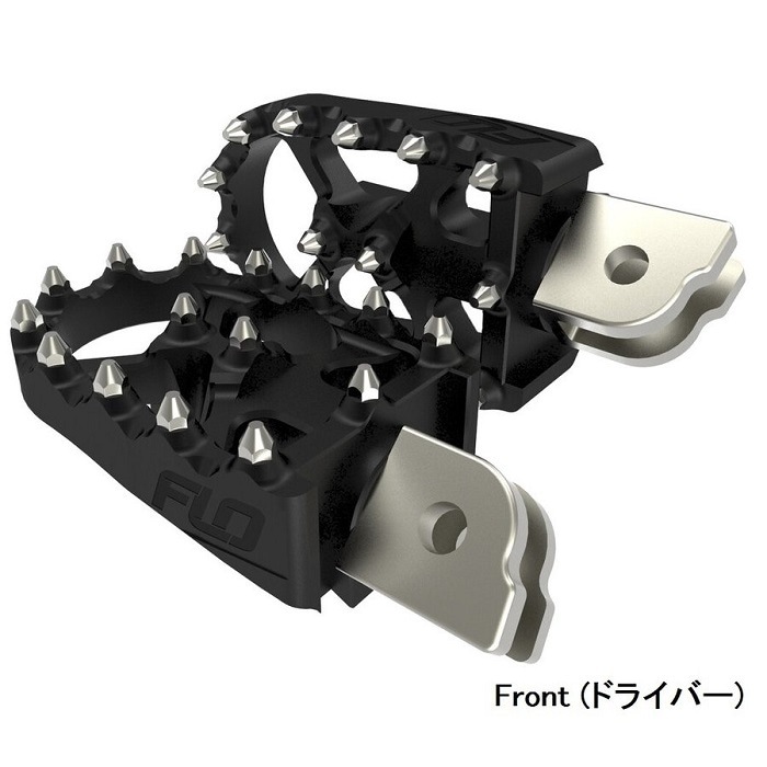 FLO MOTORSPORTS・MXスタイル フットペグ・ドライバー用 122-8227