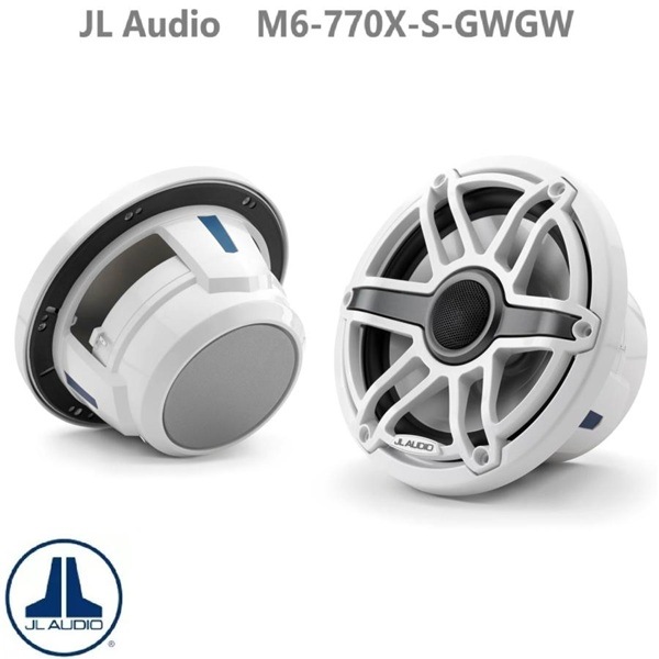 JL Audio��7.7����� �ޥ�󥹥ԡ����� �ۥ磻�ȥ��ݡ��ĥ���롦M6-770X-S-GWGW