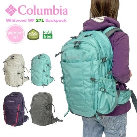 Columbia コロンビア ワイルドウッド WF 27L バックパック リュックサック デイパック アウトドア 登山 ハイキング トレッキング 日帰り登山 キャンプ フェス 部活 旅行 レインカバー