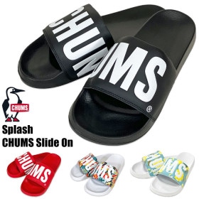 CHUMS チャムス サンダル スプラッシュチャムススライドオン メンズ レディース シューズ アウトドア プール ビーチ キャンプ 海水浴 ルームシューズ スリッパ 普段使い デイリーユース CH6