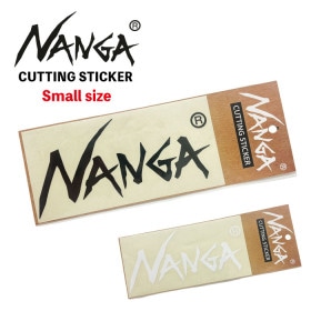 NANGA CUTTING STICKER ナンガカッティングステッカー Sサイズ 車用 窓 ガラス アウトドア ギア キャンプ シール インテリア おしゃれ カスタム デコ 耐水 耐光 プレゼント 