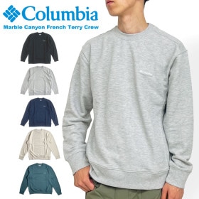 Columbia コロンビア 裏毛 クルーネック スウェット マーブルキャニオンフレンチテリークルー 長袖 トレーナー アウトドア キャンプ スポーツ 釣り 登山 トレッキング ハイキング 部屋着 ル