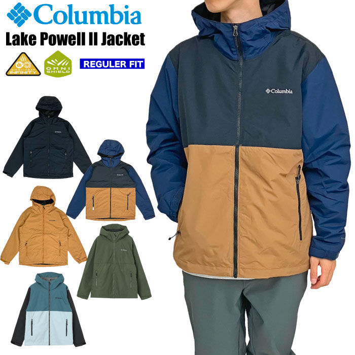 【SALE★10%OFF】Columbia コロンビア レイクパウエルIIジャケット メンズ アウター マウンテンパーカー マンパ ナイロンジャケット 保温 防寒 はっ水 撥水 防汚 アウトドア キャンプ 登山 トレッキング 通勤 通学 旅行 釣り XE8964 Columbia コロンビア レイクパウエルIIジャケット メンズ アウター
