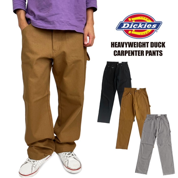 Dickies ディッキーズ ヘビーウェイトダック カーペンターパンツ