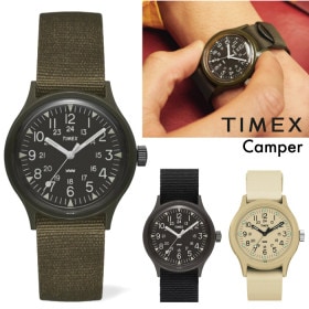 TIMEX タイメックス 腕時計 オリジナルキャンパー クォーツ 防水 軽量 ミリタリーウォッチ アウトドア スポーツ 釣り フィッシング カジュアル メンズ レディース ギフト プレゼント 定番 T