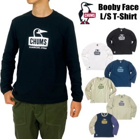 CHUMS チャムス ブービーフェイス 長袖Tシャツ メンズ ロンT アウトドア キャンプ デイリーユース ルームウェア CH01-2274【ゆうパケット1点まで送料無料】|アウトドアブランド|ブラン