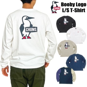 CHUMS チャムス ブービーロゴ 長袖Tシャツ メンズ ロンT アウトドア キャンプ Booby Logo L/S T-Shirt CH01-2275【ゆうパケット1点まで送料無料】|アウトドアブラ