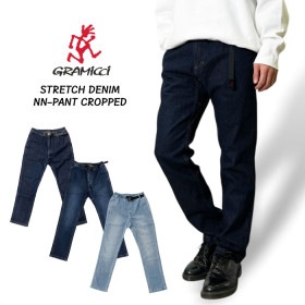 Gramicci グラミチ ストレッチデニム エヌエヌパンツ クロップド メンズ レディース クライミング ジーンズ 細身 スリム 長ズボン ロング アクティブ GMP5-SJP05|アウトドアブラン