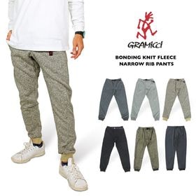 Gramicci グラミチ ボンディングニットフリースナローリブパンツ クライミング ジョガー 防寒 保温 暖かパンツ アウトドア キャンプ メンズ G2FU-P018|アウトドアブランド|ブランド