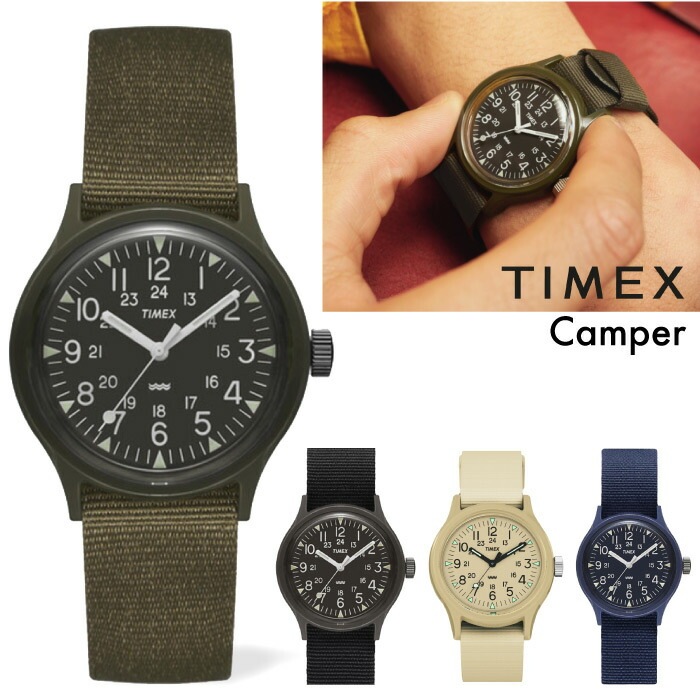 TIMEX タイメックス 腕時計 オリジナルキャンパー クォーツ 防水 軽量