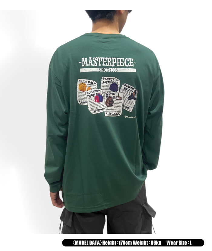 Columbia Fortmorning Graphic L/S Tee 2025年秋冬 新作
