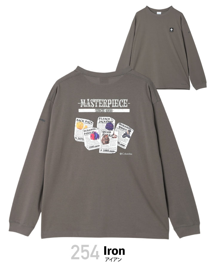 Columbia Fortmorning Graphic L/S Tee 2025年秋冬 新作