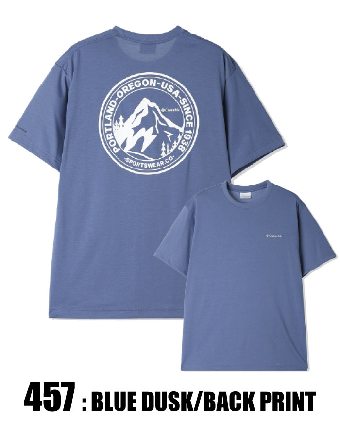 軽量 ロゴ スポーツ 夏用 Urban Hike Graphic SS Tee オムニウィック