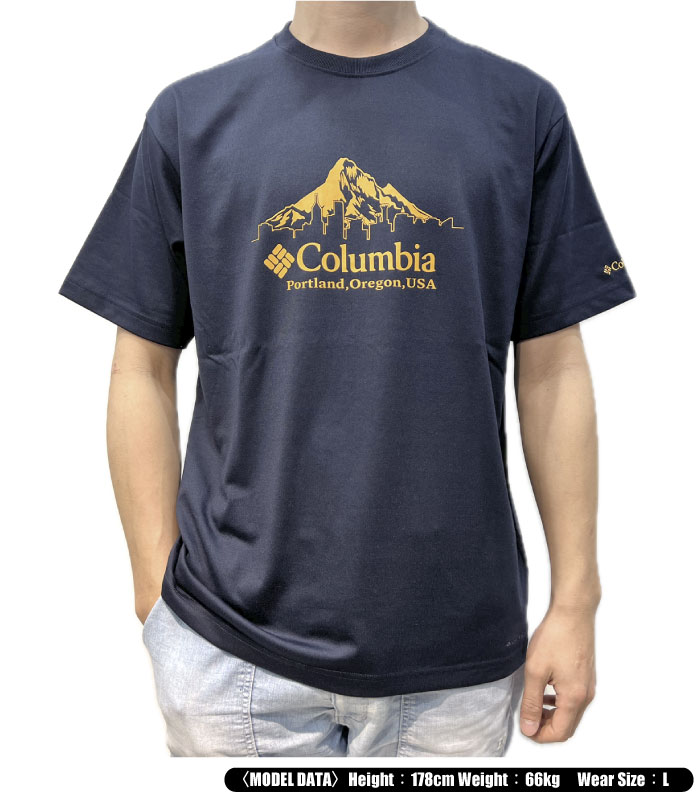 軽量 ロゴ スポーツ 夏用 Urban Hike Graphic SS Tee オムニウィック