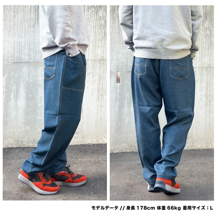GRIP SWANY DENIM-LIKE PANTS LOOSE FIT 送料無料 2025年 秋 冬 新作