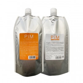 濃縮栄養100％の泡で髪を洗うお得なセット♪♪  PiM シャンプーライト＆ライトパック400セット